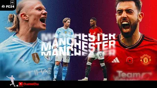 Man City vs Manchester United | Gameplay | Full Match Highlights & Analysis | 4K