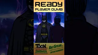 Too many Batmen - TOON SANDWICH #funny #readyplayerone #batman #darkknight #crossover #animation