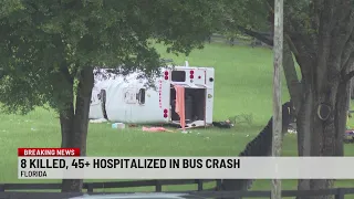 8 dead, at least 40 injured as farmworkers’ bus overturns in central Florida