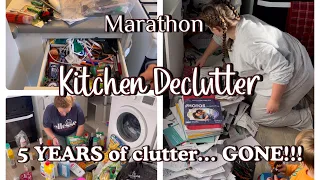 5 years of kitchen clutter: A long overdue clean out!
