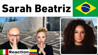 Sarah Beatriz - O maior vilão sou eu (Reaction 🇮🇹Italian and 🇨🇴Colombian React❤️)