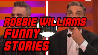 Robbie Williams Funny stories compliation