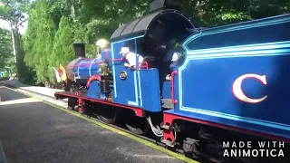 Busch Gardens Steam Locomotives!