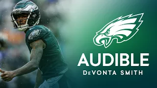 DeVonta Smith Mic'd Up at Sunday's Win vs. Jacksonville Jaguars | Eagles Audible