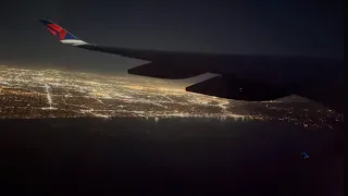 Delta A350-900 Pushback, Taxi, and Takeoff from Los Angeles (LAX)