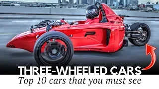 Top 10 Three-Wheel Vehicles with Car-Like Comfort and Motorcycle Efficiency