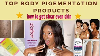 Chemist TOP $20 PRODUCTS FOR BODY HYPERPIGMENTATION | EVEN OUT YOUR SKIN TONE ♡ April Basi