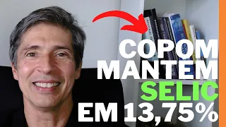 🔴COPOM MANTÉM A TAXA SELIC INALTERADA - COMO A DECISÃO AFETA A ECONOMIA (AO VIVO 21/09/22)