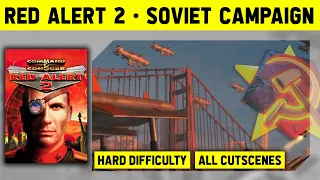C&C Red Alert 2 - Soviet Campaign on Hard - No Commentary With Cutscenes [1080p]