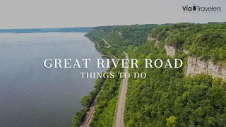 Great River Road Trip Tour | Minnesota & Wisconsin [4K UHD]