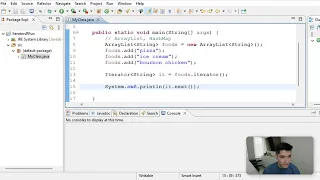 Iterator Java Tutorial #68