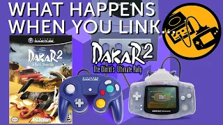 GC-to-GBA Link - Dakar 2, What happens when you link a GBA? #GCtoGBA #LinkItUp