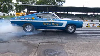 1969 Ford Fairlane 428 Cobra Jet Drag Car | Platt & Payne Tribute | SuperCar Reunion