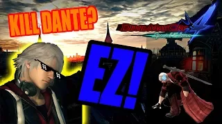 Devil May Cry 4 - Fastest way to kill Dante with Nero (DMD, BP stage 101)