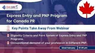 Express Entry and PNP Program for Canada PR 2024