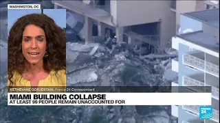 One dead, dozens missing after high-rise building collapses near Miami