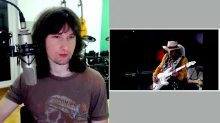 British guitarist analyses Stevie Ray Vaughan's ridiculous playing.