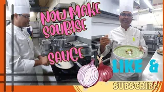 how to make soubise sauce! how to make onion sauce