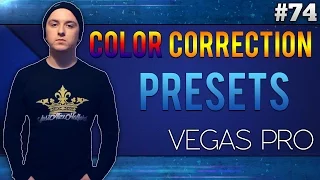 Sony Vegas Pro 13: Explaining My Color Correction Presets - Tutorial #74 (Highly Requested)