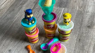 Let’s get Creative with Play Doh.  Make Ice Cream Sundaes, Popsicles, Paw Patrol treats..