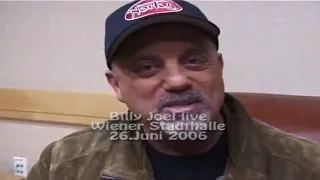 BILLY JOEL: Interview Backstage at Madison Square Garden during 12 Gardens Live