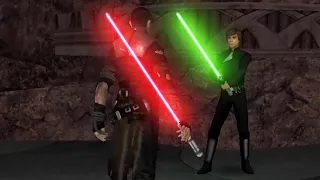 Luke Skywalker vs Galen Marek Starkiller - Ai Battle
