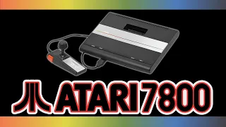 Playing ATARI 7800 Games on a Tube TV - Mike Matei Live