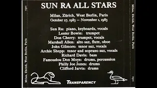 Sun Ra All Stars Teatro Ciak, Milan 10/27/1983