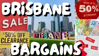 BRISBANE BARGAINS I Sunshine Coast, Queensland, Travel Vlog 126, 2022