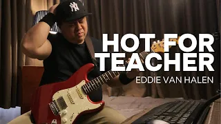 HOT FOR TEACHER - VAN HALEN GUITAR COVER