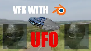 BLENDER VFX UFO WITH BLENDER