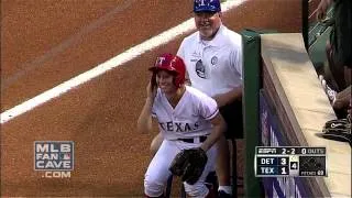 Amazing MLB Ballgirl Catches