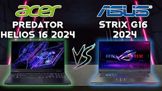 Strix G16 (2024) vs Predator Helios 16 (2024): The Best 2024 Gaming Laptop | Comparison Laptop