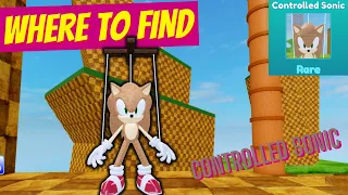 NEW SONIC MORPH -  “Controlled Sonic” In Find The Sonic Morphs #roblox #sonic