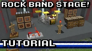 Minecraft: Rock Band Stage! [Tutorial]