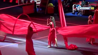 Диана Хитарова выступила на шоу закрытия St. Petersburg Open 2017