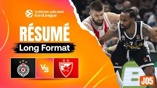 Partizan vs Etoile Rouge - Extended Highlights - EuroLeague J05