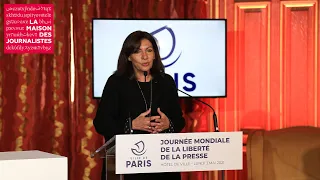 Allocution Anne Hidalgo, Maire de Paris - Journée mondiale de la liberté de la presse - 3 mai 2021