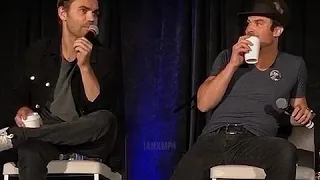 Ian Somerhalder - Paul Wesley bromance ,,I love you“