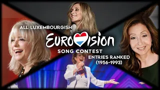 Luxembourg 🇱🇺 - All Eurovision Songs Ranked (1956-1993)