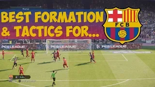 PES 2019 Demo | Best Formation & Tactics for BARCELONA