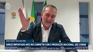 Enchentes no Rio Grande do Sul | Governo federal prepara medida provisória para importar arroz