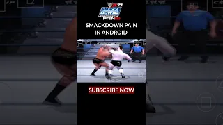 Playing WWE SmackDown here comes the pain 2k23 PS2 mod in Android mobile | hctp mod