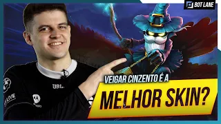 KDA (quase) perfeito com a MELHOR SKIN DO VEIGAR na bot lane! 🧙🏽‍♂️