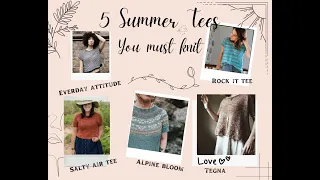 Sip & Stitch | Episode 12: 5 Summer Tops You Must Knit