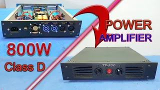 how to make 800w class d amplifier kaise banaye