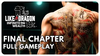 Like a Dragon Infinite Wealth | Final Chapter Full Walkthrough | PS5 4K 60FPS English Dub