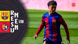 RESUMEN: FC Barcelona vs UE Olot Juvenil B U18 2023