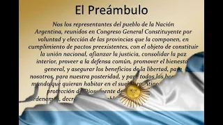 Preámbulo Constitución Nacional Argentina - Carlos D. Pereyra