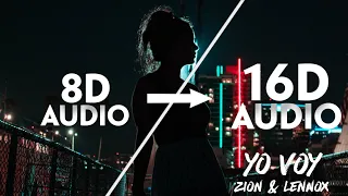 Zion & Lennox - Yo Voy [16D AUDIO | NOT 8D]🎧 ft. Daddy Yankee | Tiktok Song